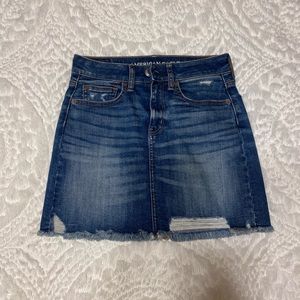 Denim skirt
